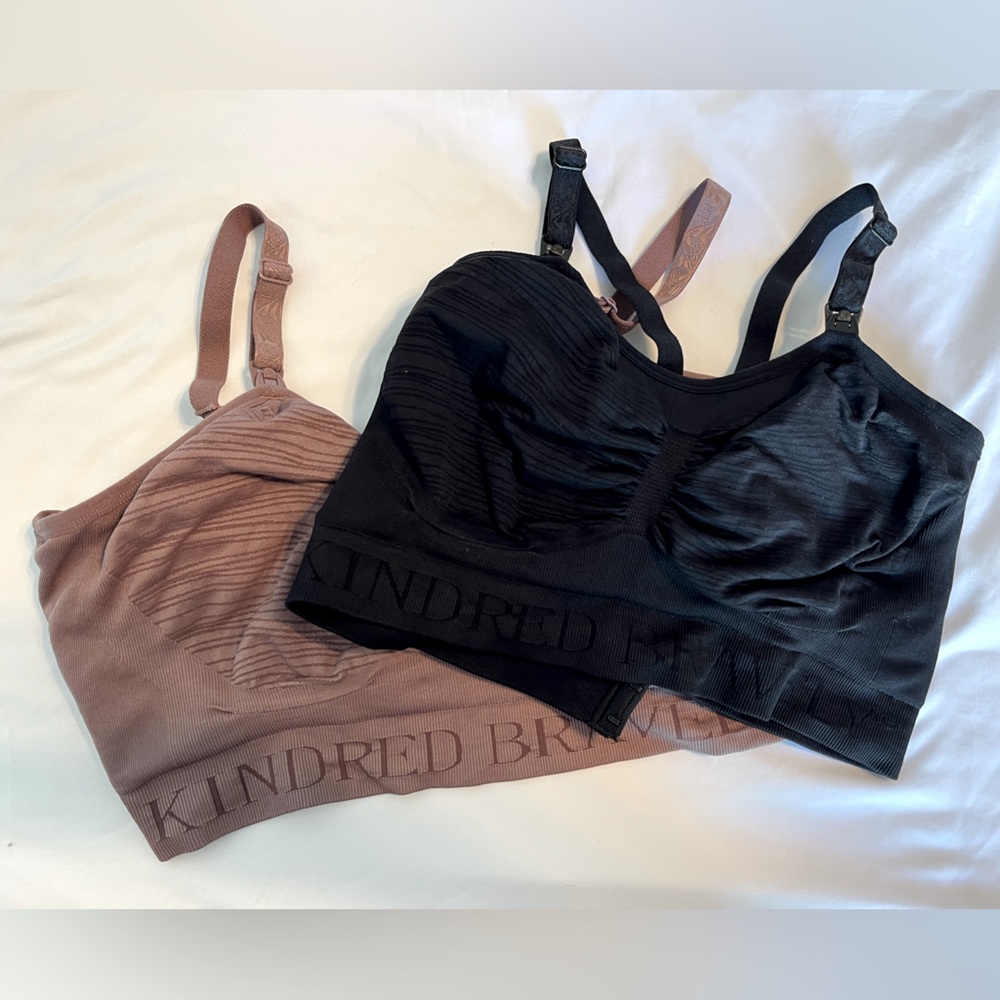 Set of Two Kindred Bravely Pumping/Nursing Bras